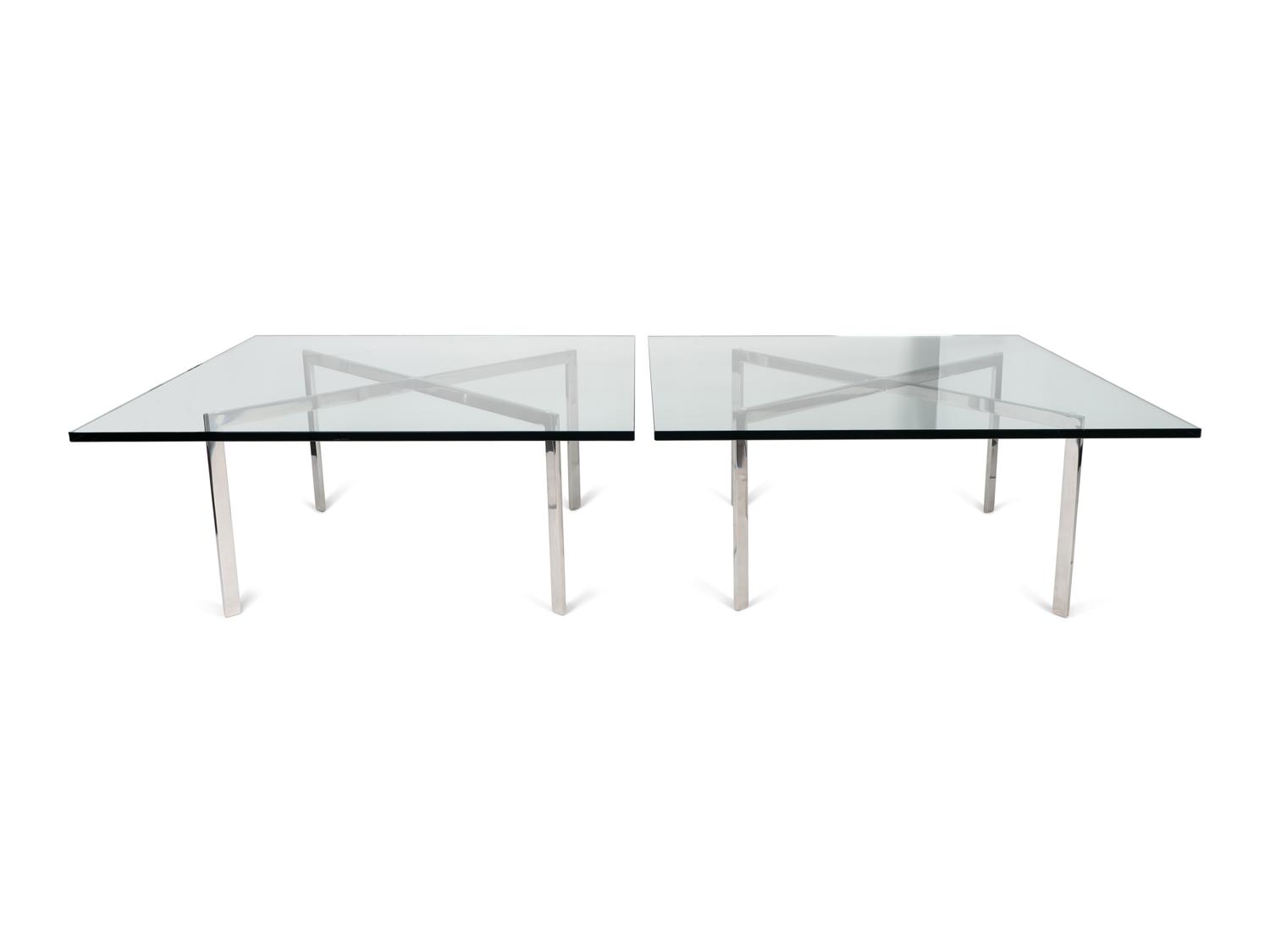 Pair of Barcelona Coffee Tables