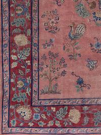 A Turkish Oushak Wool Rug