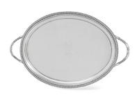 A George III Silver Twin-Handled Waiter