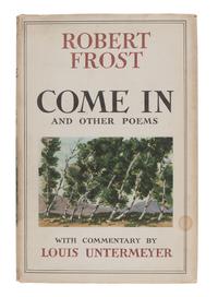 FROST, Robert (1874-1963). A group of 5 signed trade editions, comprising: