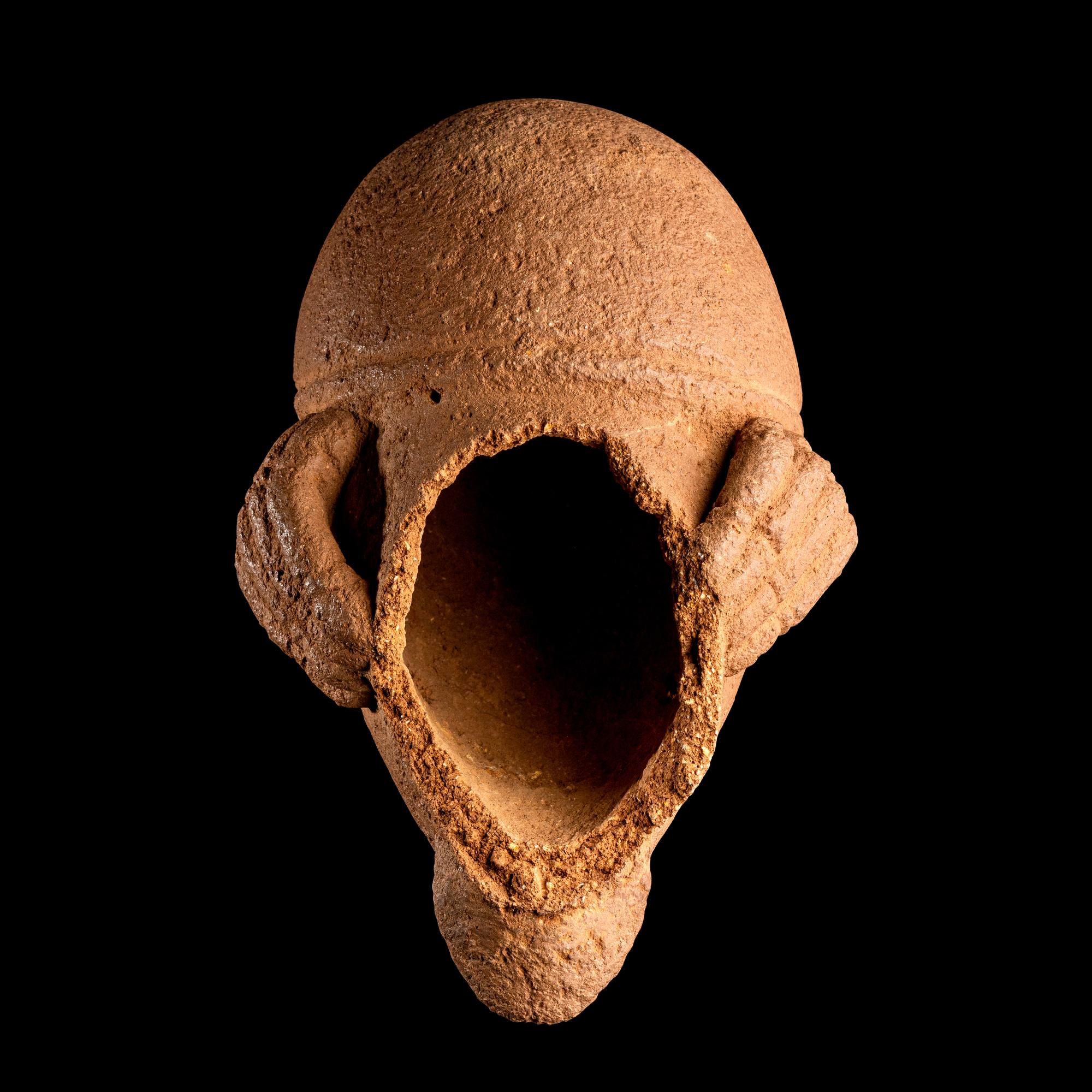 A Nigerian Terracotta Mask