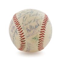 A 1957 St. Louis Cardinals Team Signed Baseball
