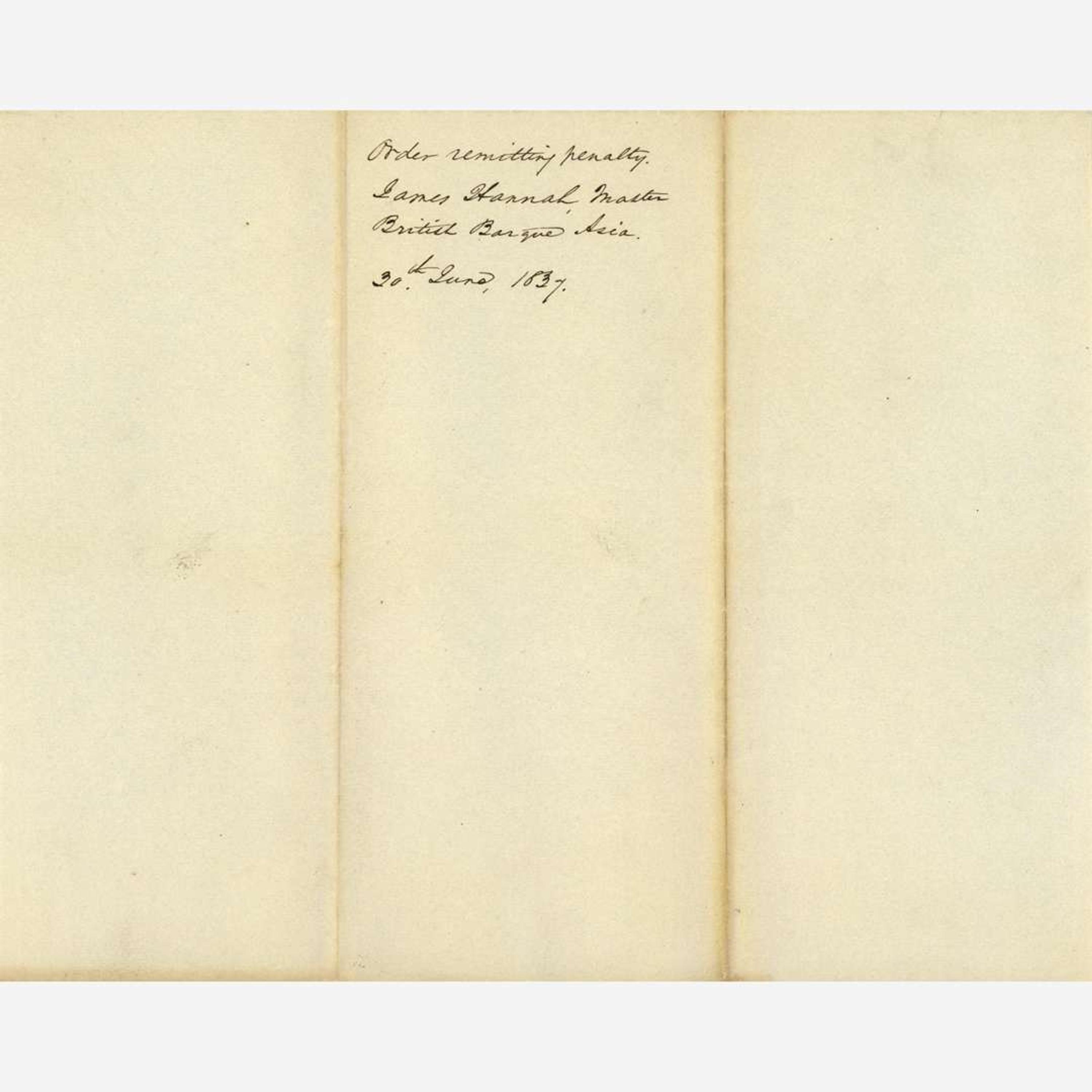 [Presidential] Van Buren, Martin, and John Tyler and Millard Fillmore Group of 3 Signed Documents