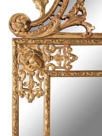 A Régence Giltwood Mirror