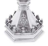 A Pair of Victorian Silver Commemorative Casters