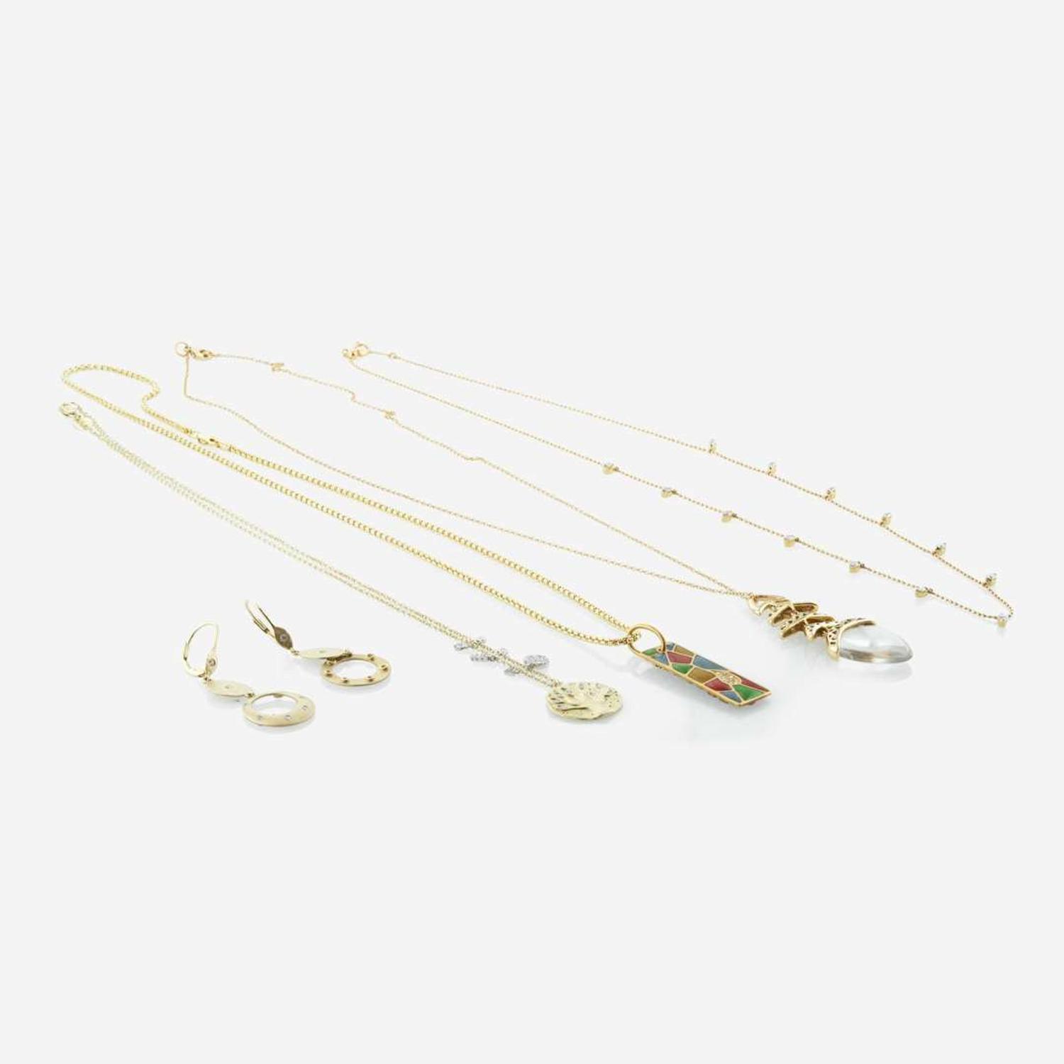 A Collection of Contemporary Designer Jewelry by Meira T, Kara Ross, Royal Jewelry, and Coomi