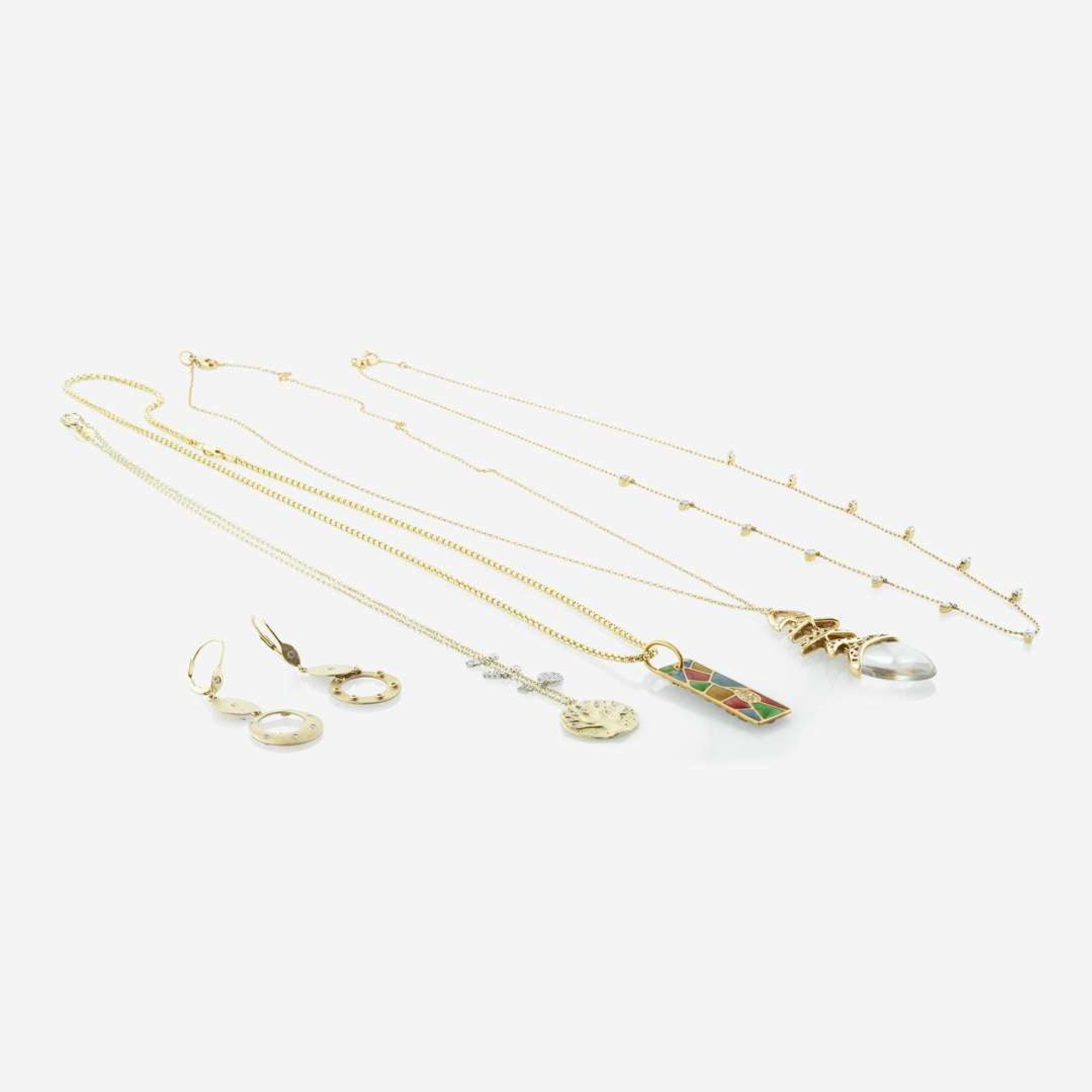 A Collection of Contemporary Designer Jewelry by Meira T, Kara Ross, Royal Jewelry, and Coomi