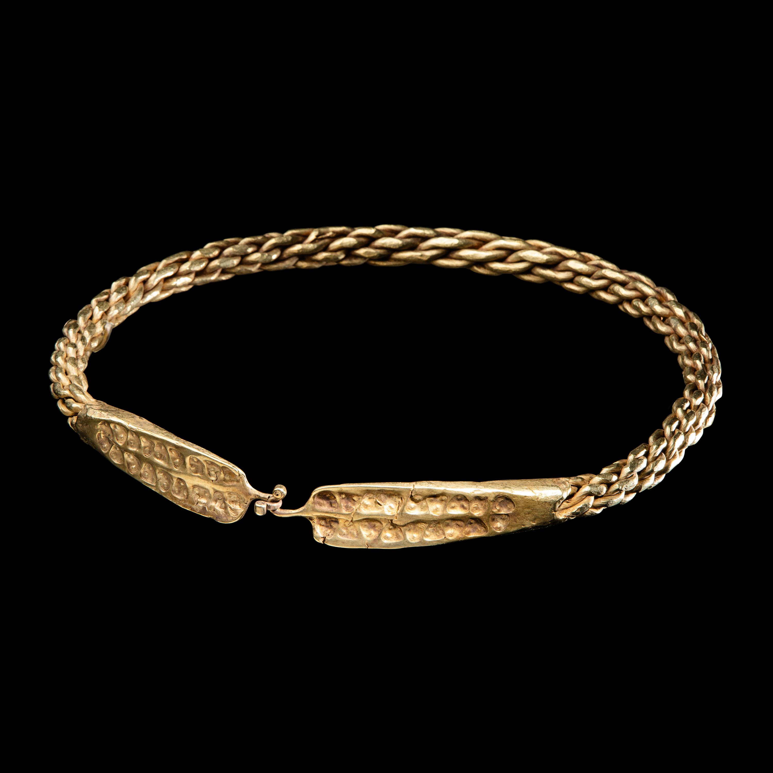 A Viking Electrum Torque