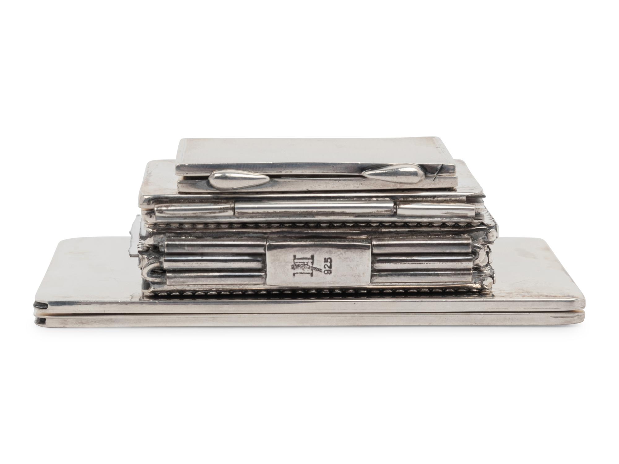 A Collection of Silver Picture Frames