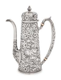An American Silver Coffee Pot