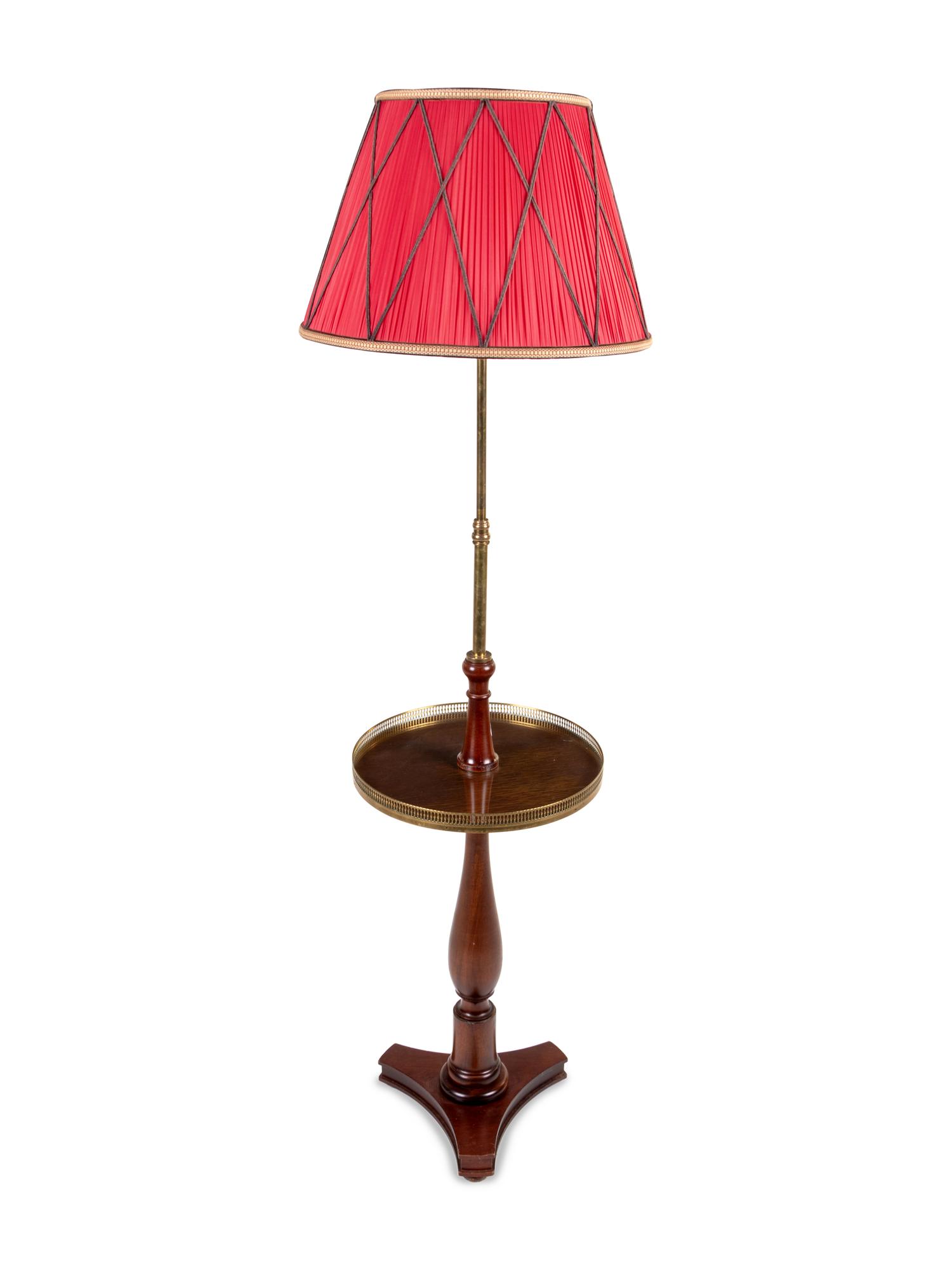 A Regency Style Floor Lamp — 20TH CENTURY