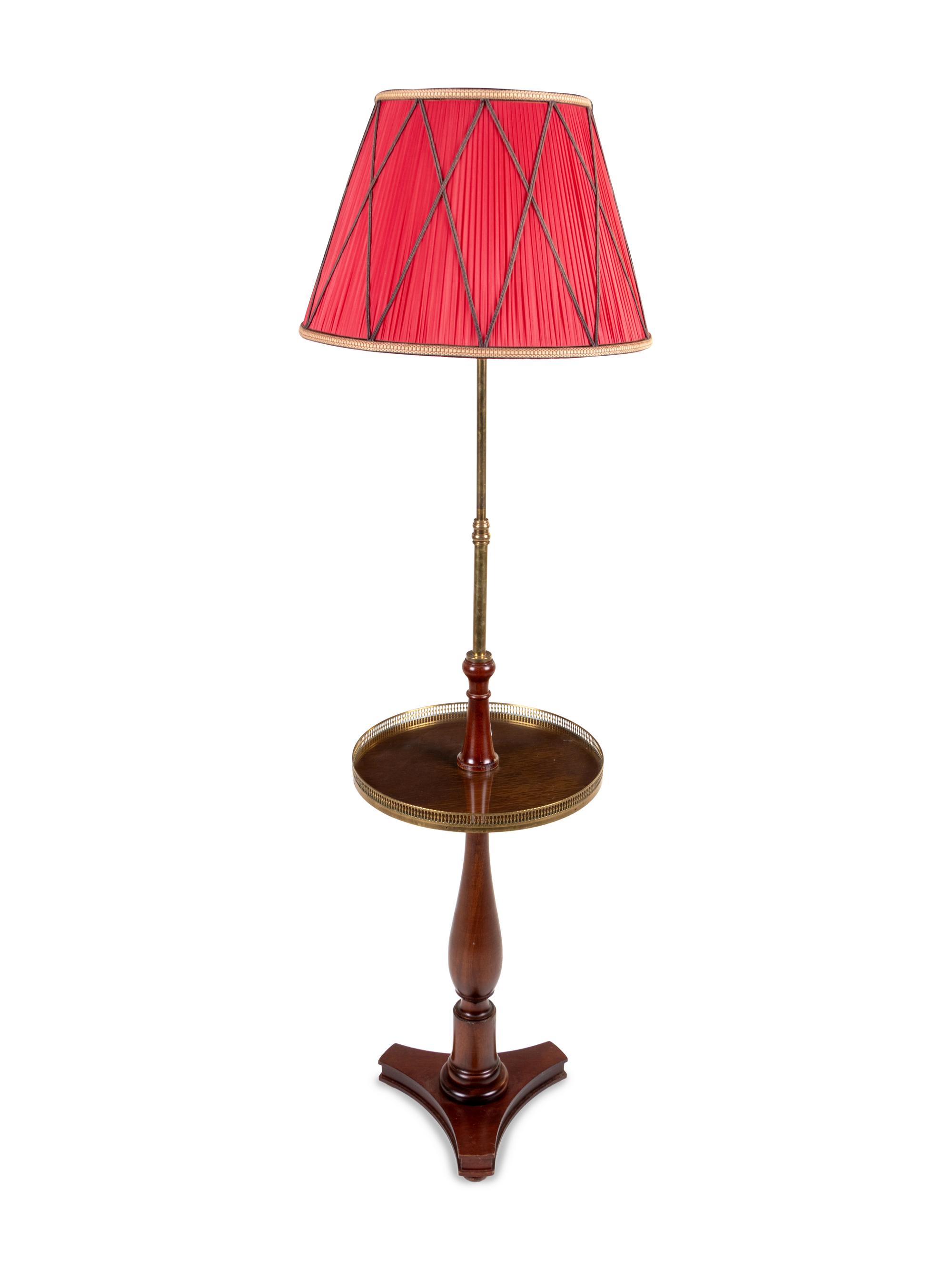 A Regency Style Floor Lamp — 20TH CENTURY