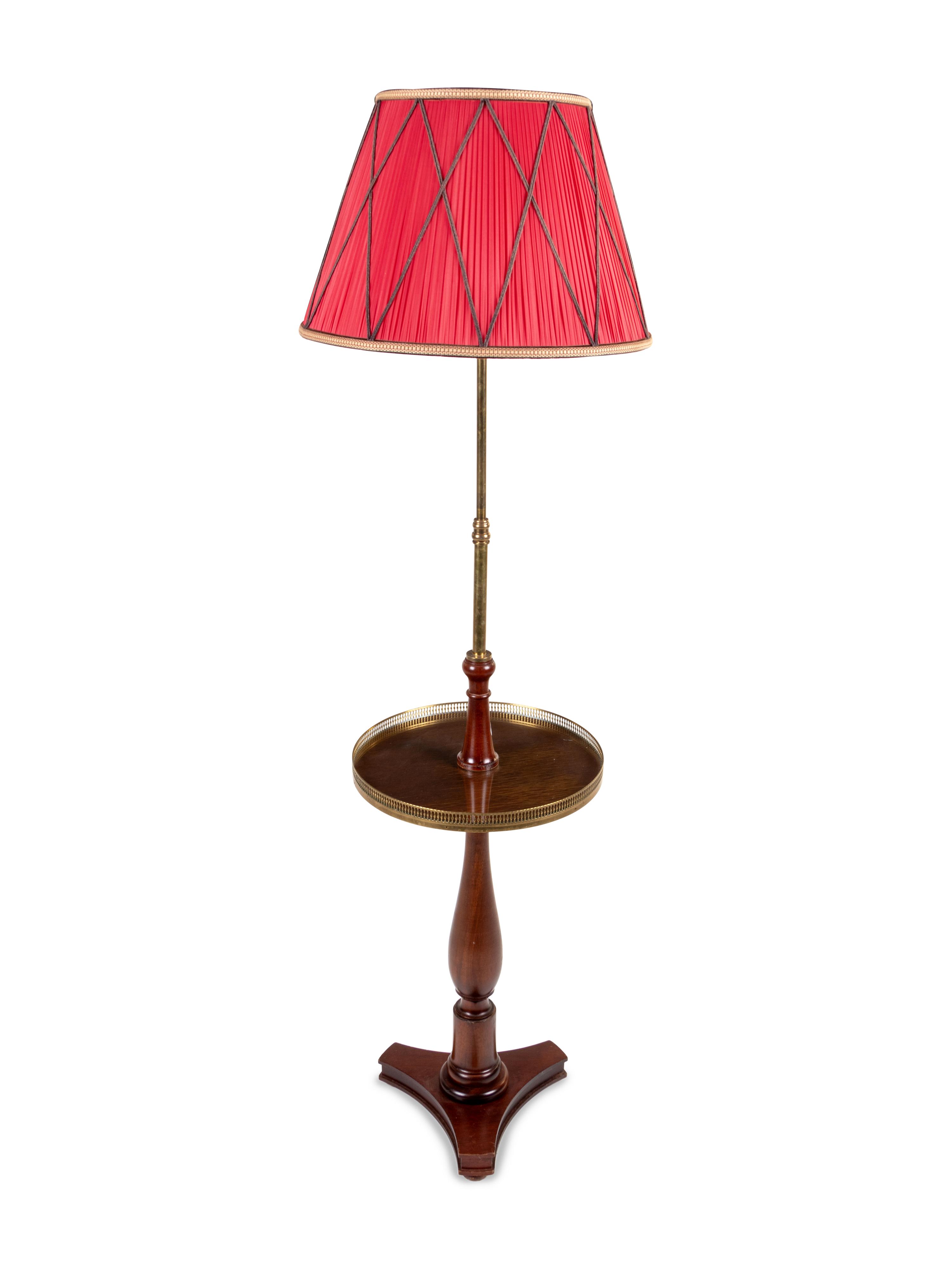 A Regency Style Floor Lamp — 20TH CENTURY