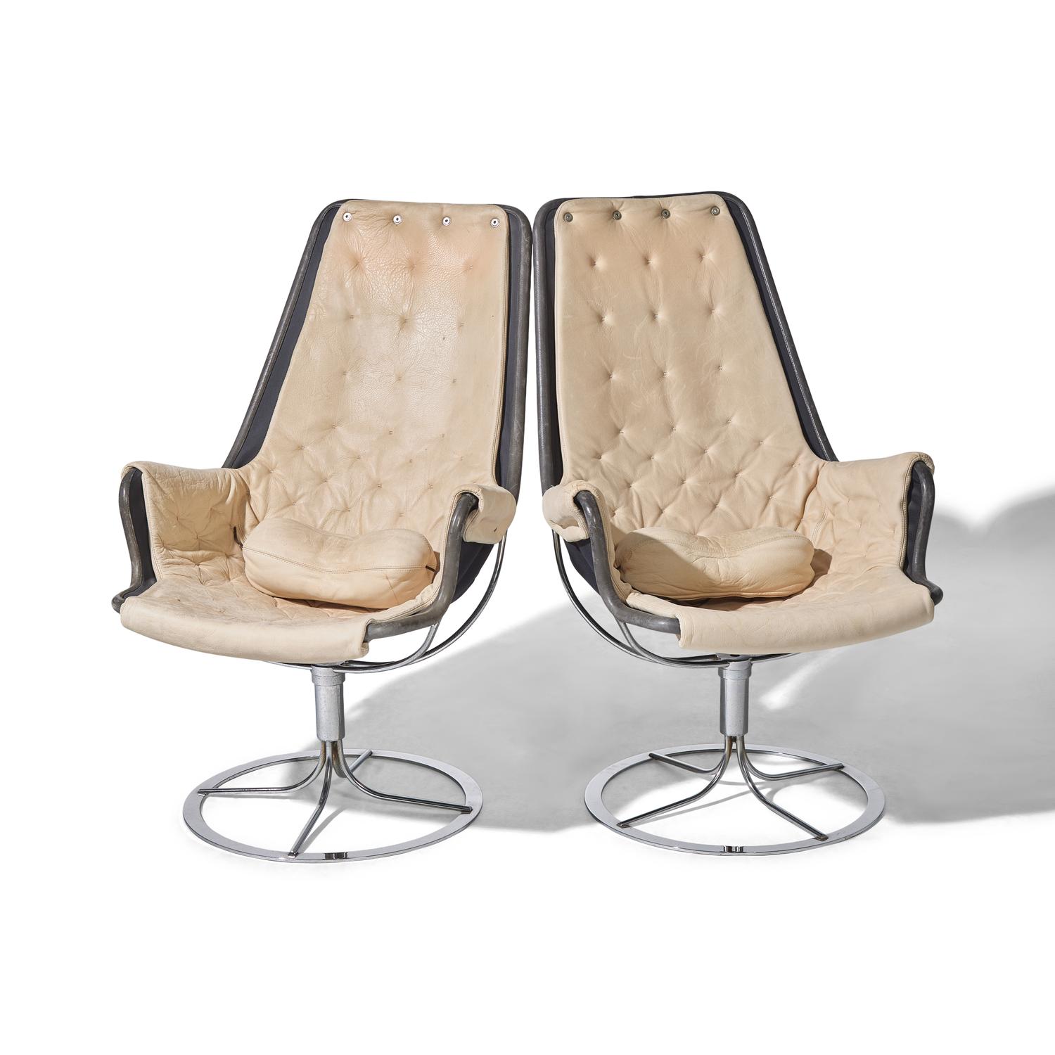 Pair of Jetsons Chairs for Dux, designed 1969