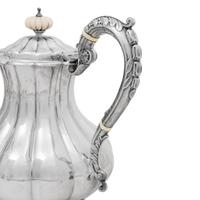 An English Silver Six-Piece Tea and Coffee Service