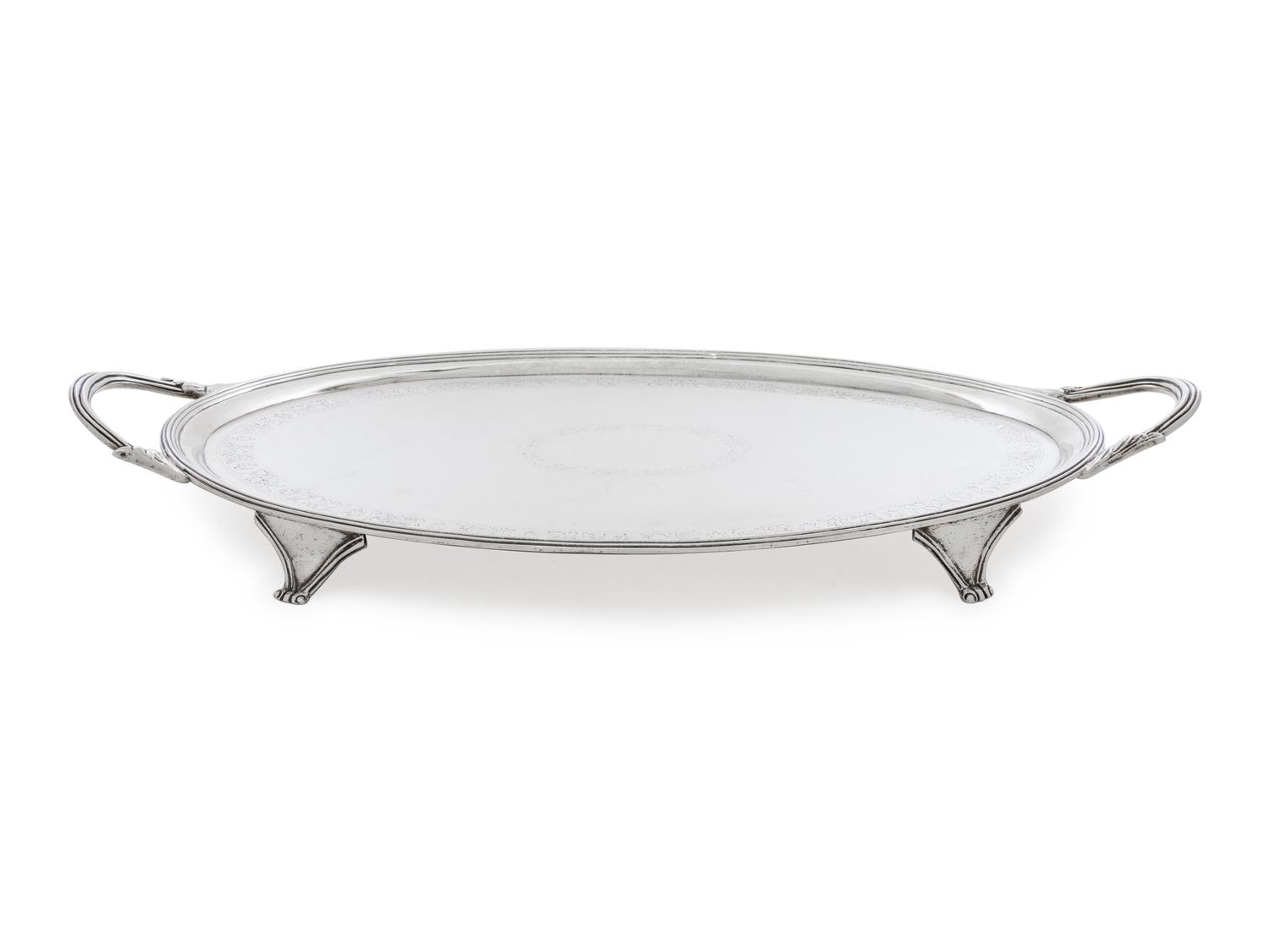 A George III Silver Tray