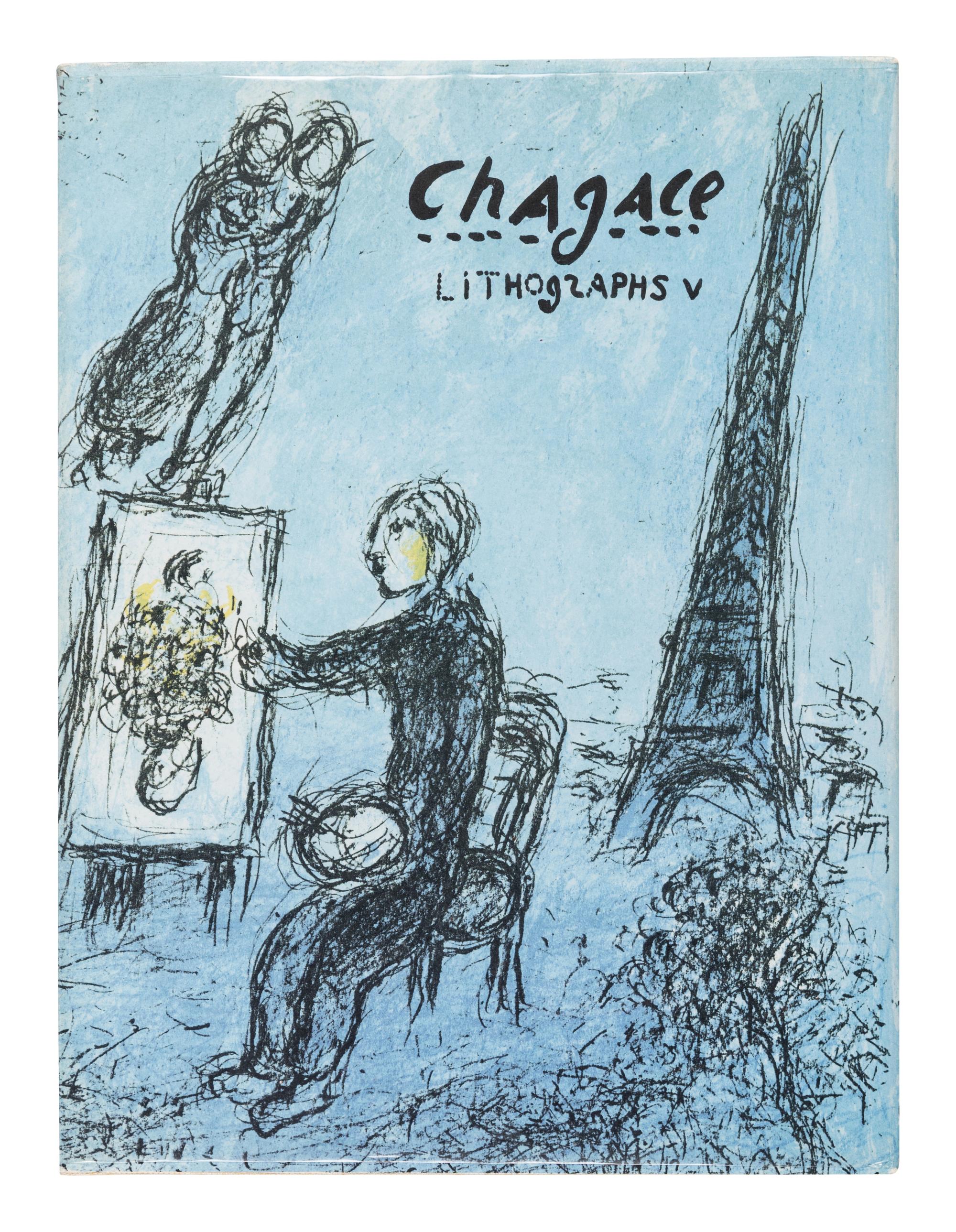 CHAGALL, Marc (1887-1985). The Lithographs of Chagall . Vol. I: Monte Carlo: André Sauret, 1960; Vol. II: Monte Carlo and Boston: André Sauret and Boston Book and Art Shop, Inc., 1963; Vol. III: Paris: André Sauret, 1969; Vol. III: Boston: Boston Book and Art Shop, Inc., 1969; Vols. IV, V and VI: New York: Crown Publishers, Inc., 1974, 1984, 1986.