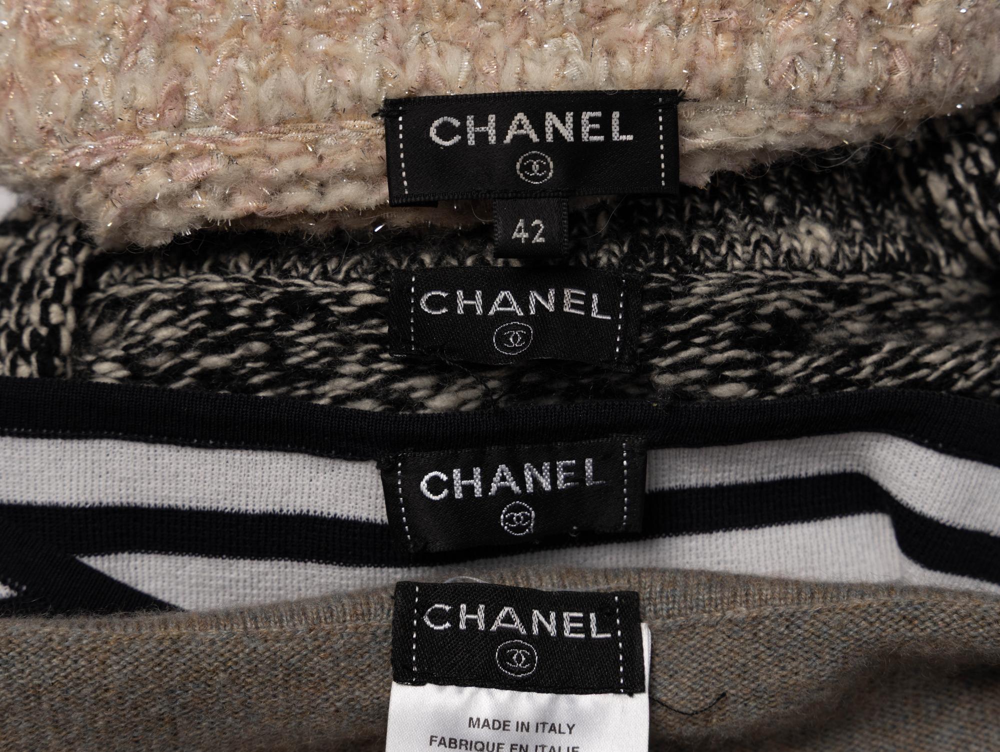 Chanel, Four Knit Tops