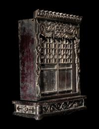 A Chinese Carved Wood Shrine