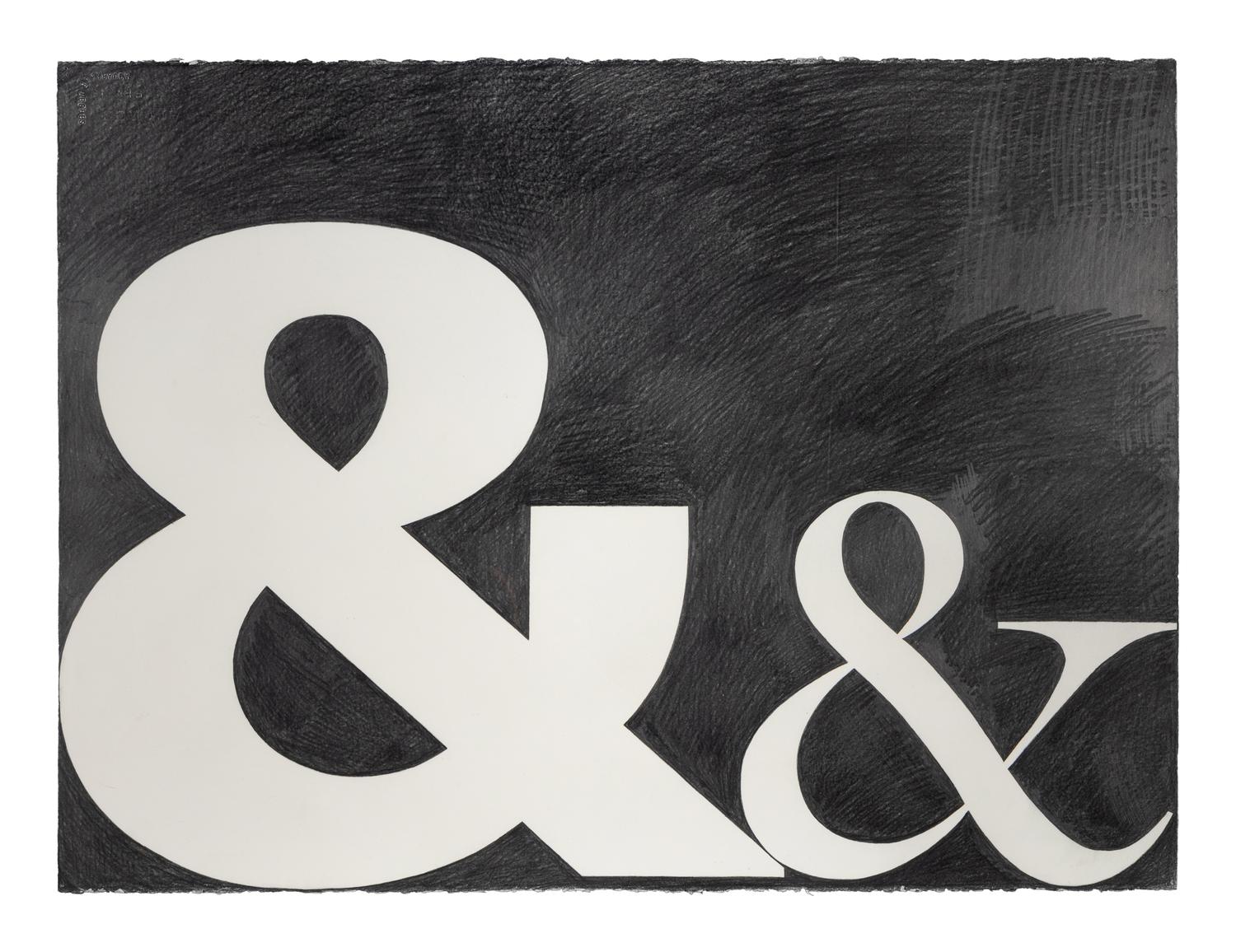 Double Ampersand #2 (Negative) , 2008