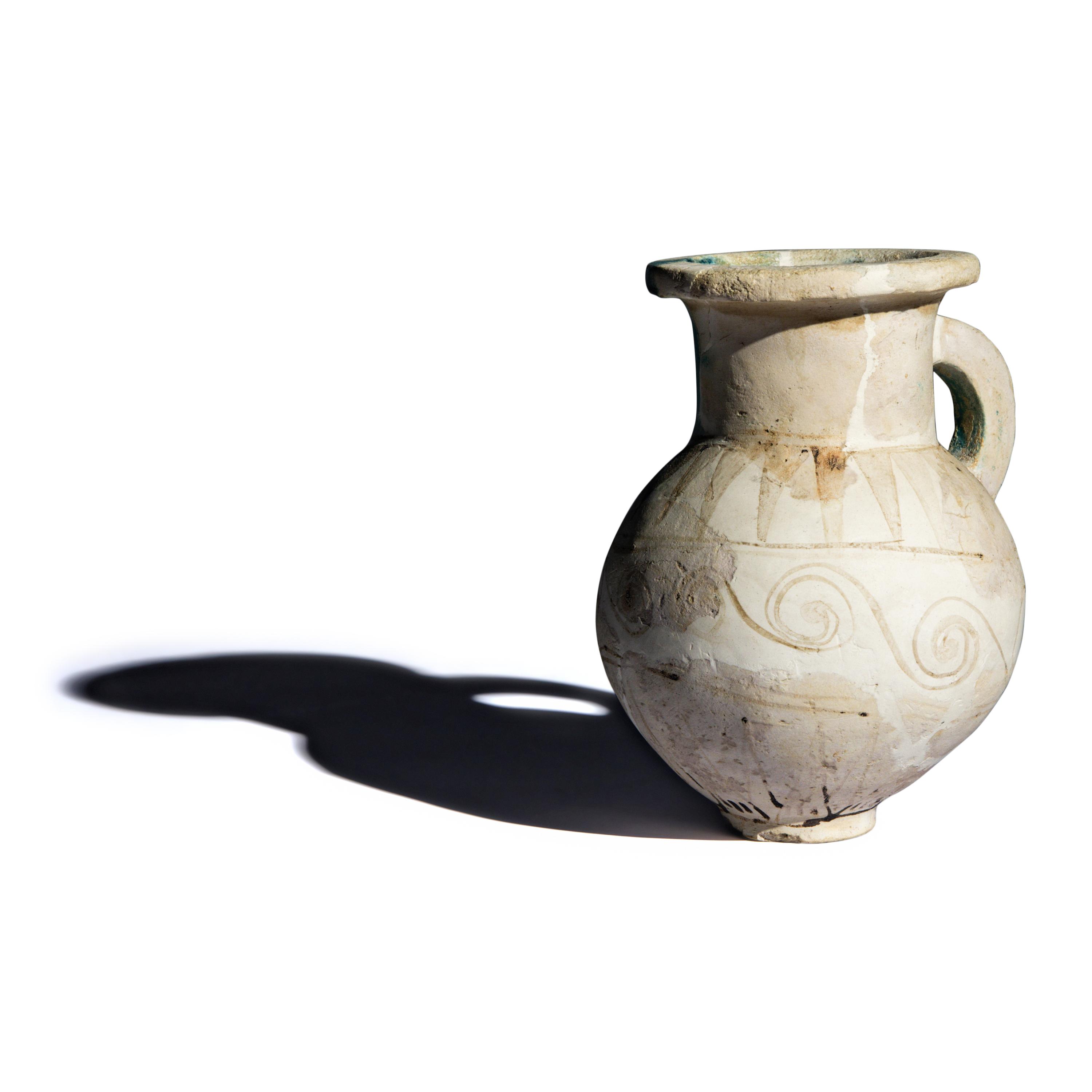 An Egyptian Faience Jug