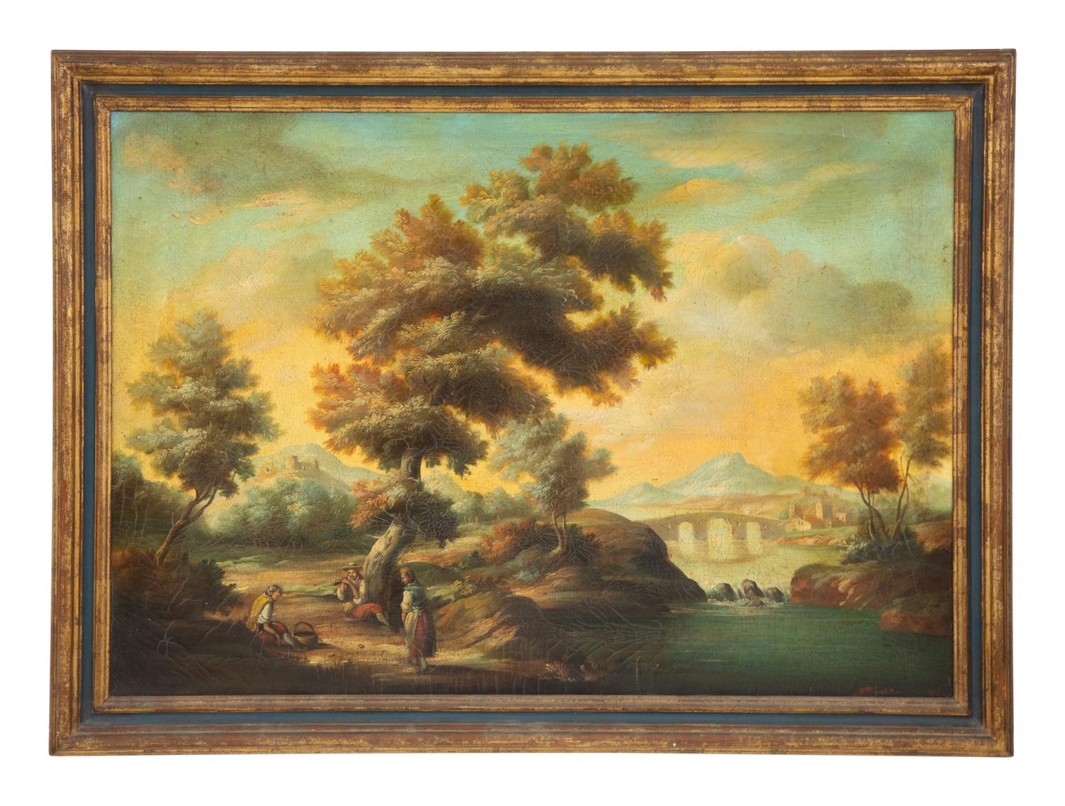 A Pair of Italian Landscapes