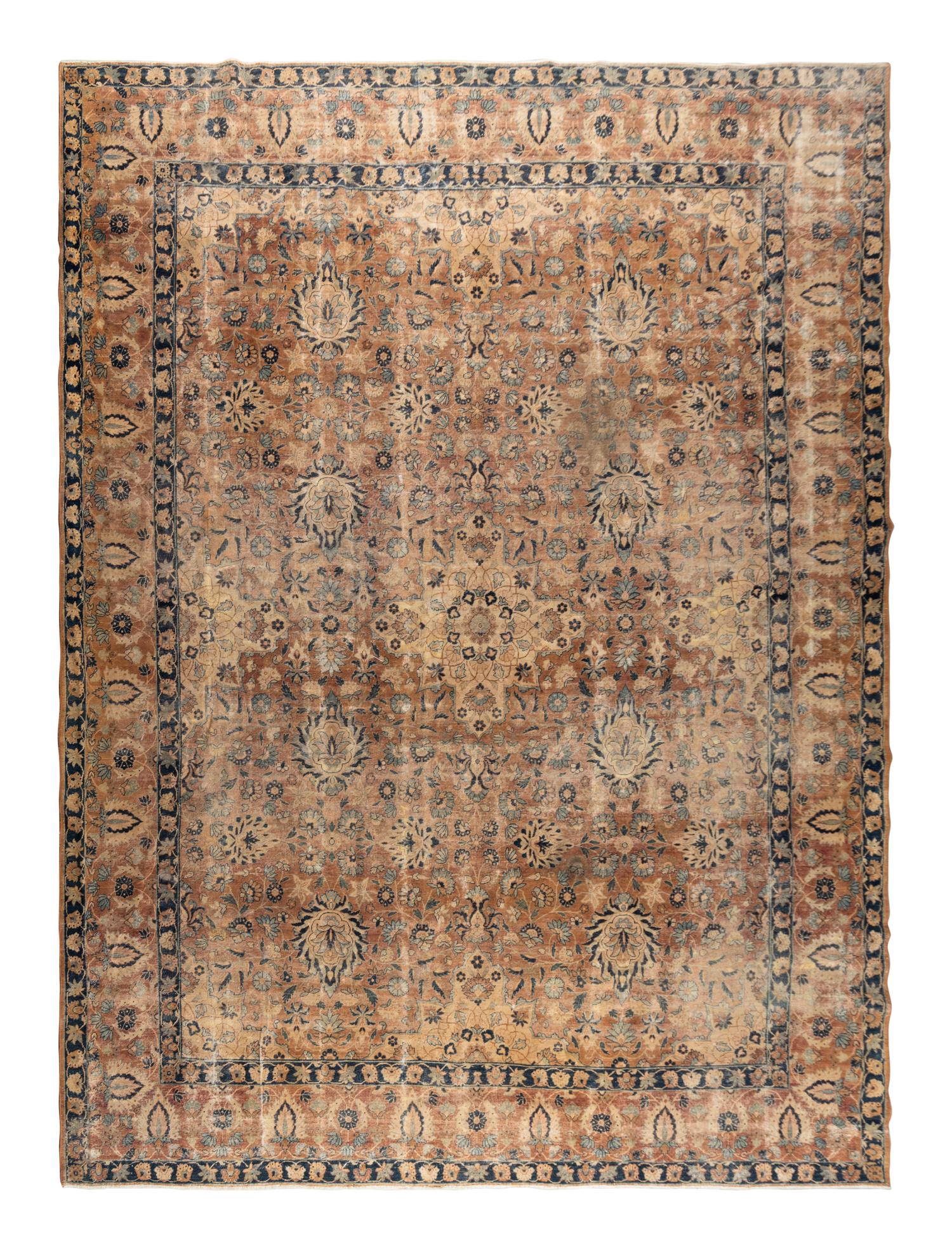 A Kirman Wool Rug