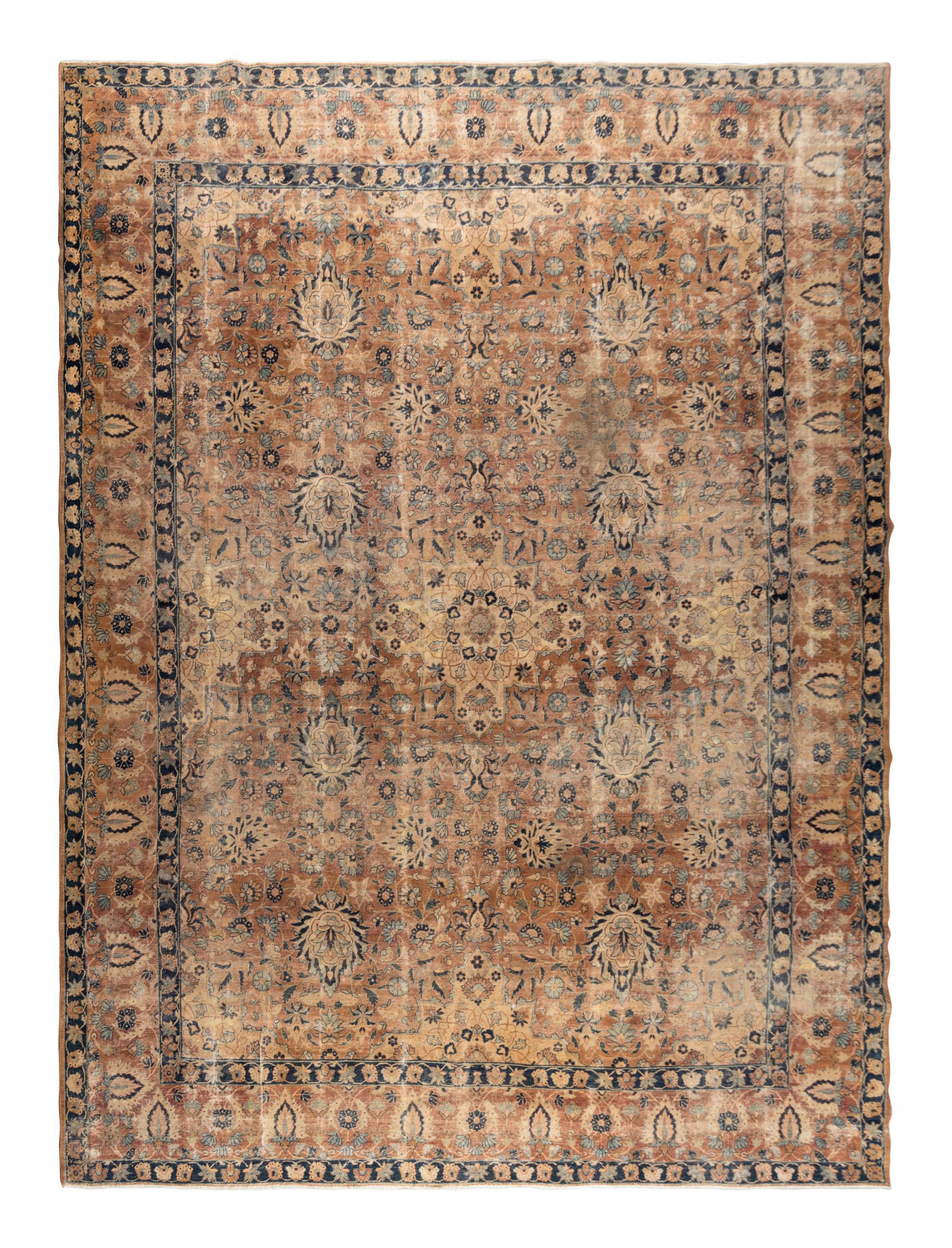 A Kirman Wool Rug