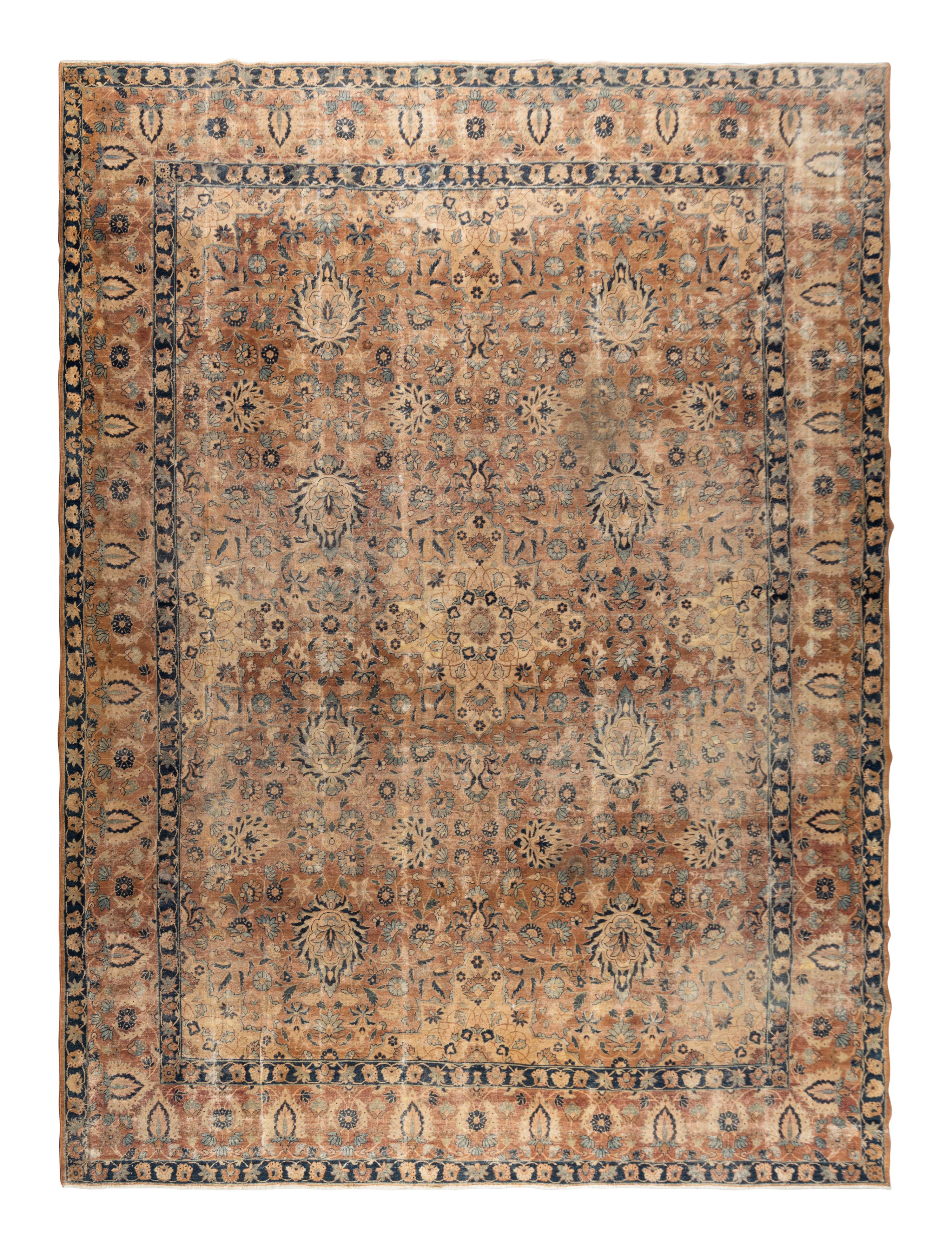 A Kirman Wool Rug
