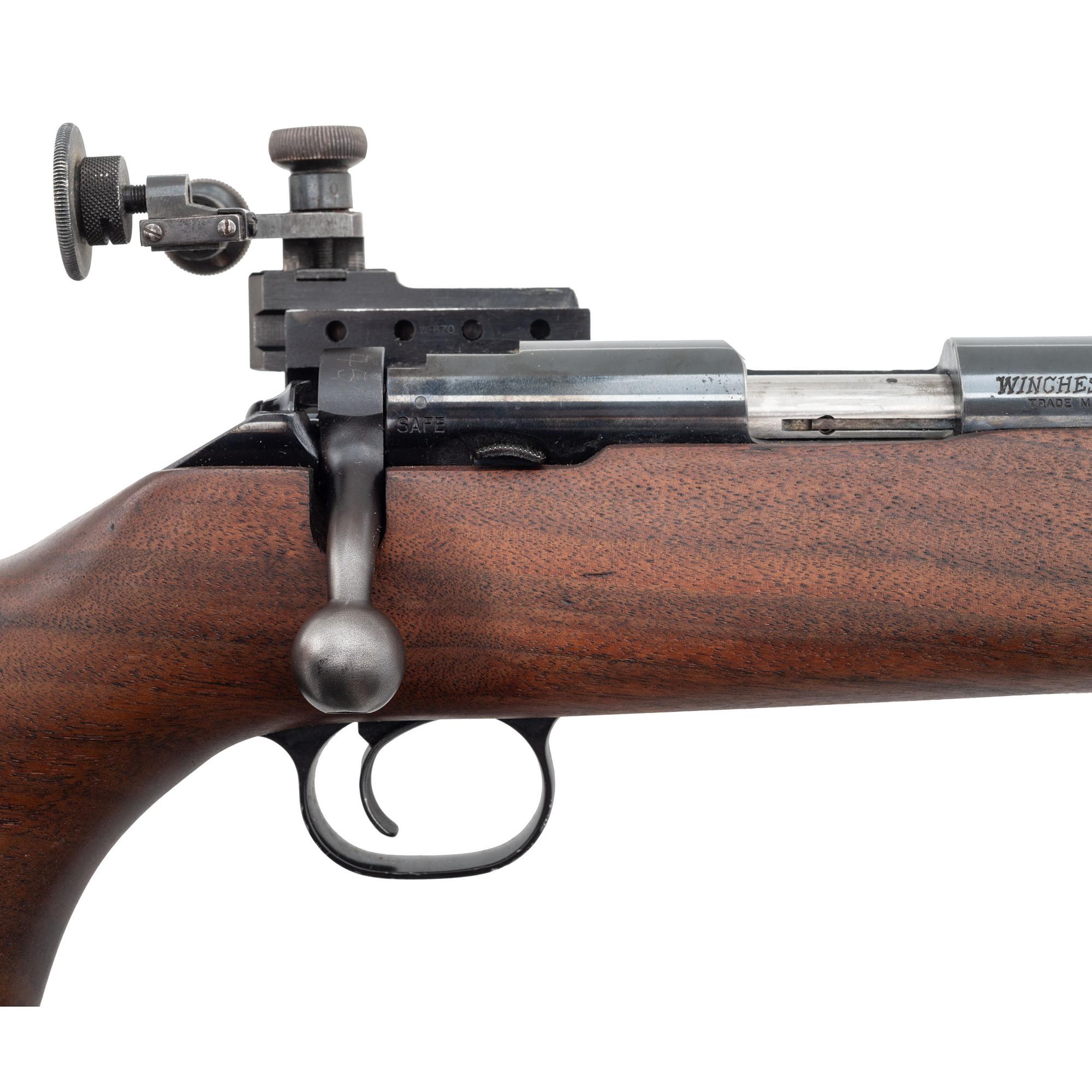 **Winchester Model 52 US Marked with Redfield International Match Sights