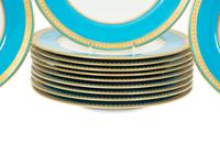 Twelve Copeland Spode Porcelain Dinner Plates