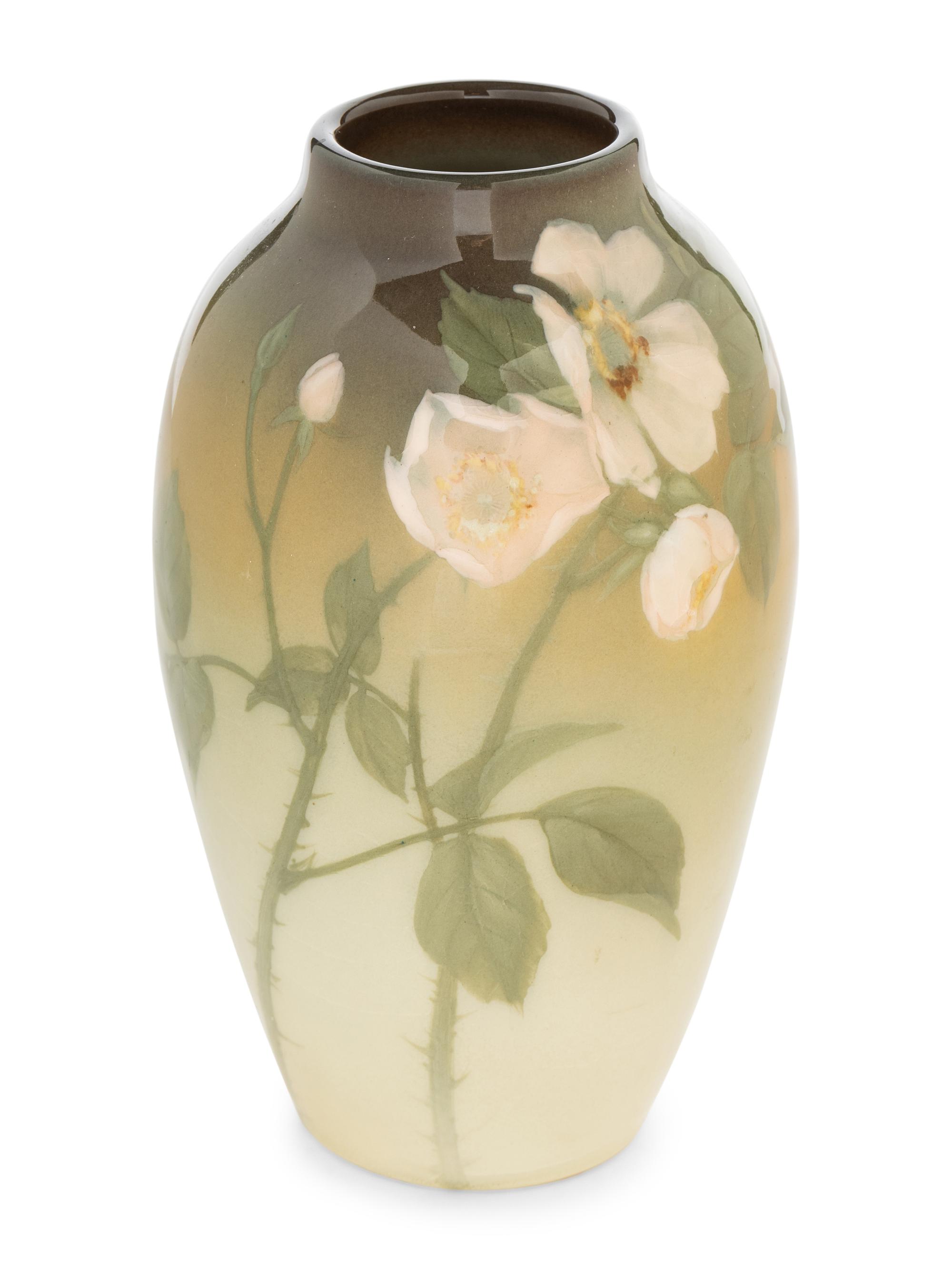 A Rookwood Pottery Iris Glaze Vase