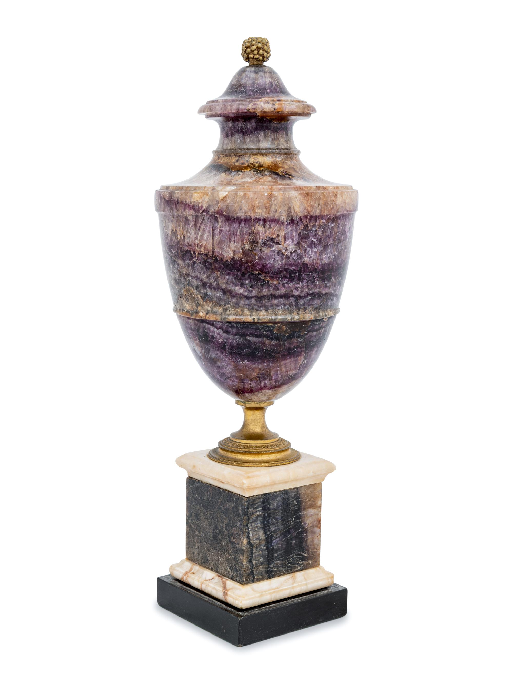 A George III 'Blue John' Urn