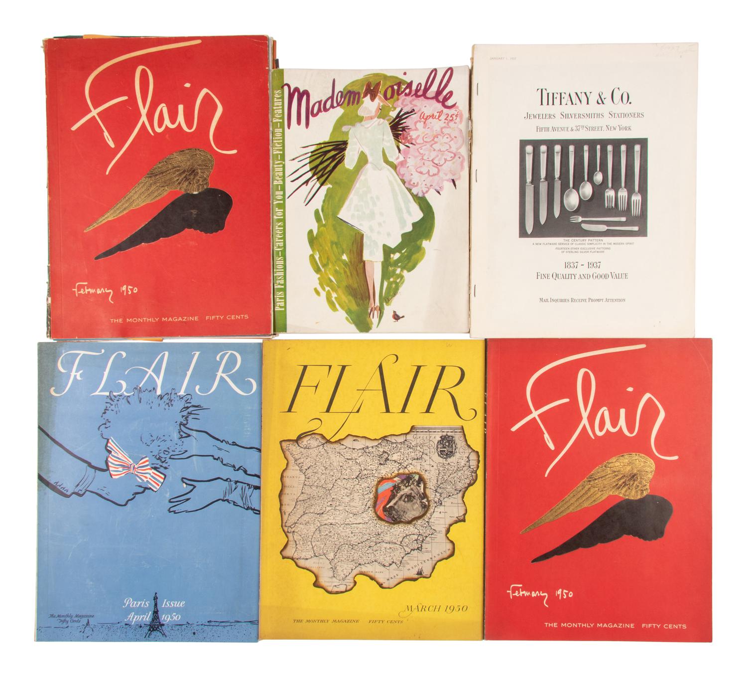 Six 20th Century Fashion Magazines