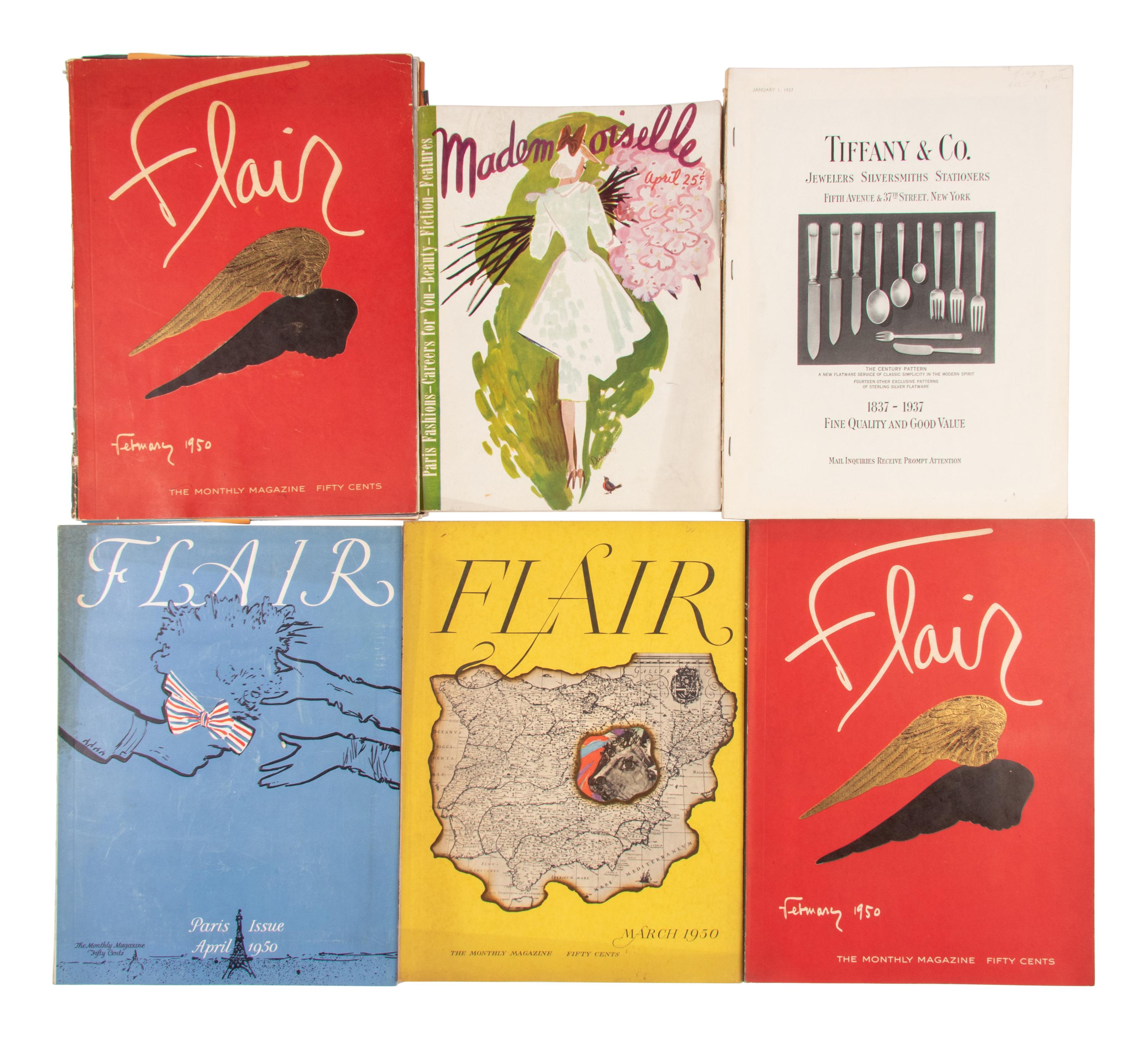 Six 20th Century Fashion Magazines