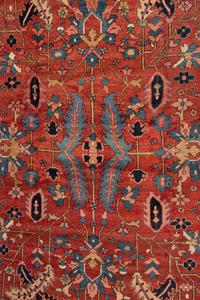 A Heriz Serapi Wool Rug