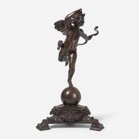 Frederick William MacMonnies (American, 1863–1937) Running Cupid and Standing Cupid (The Pair)