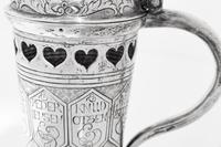A Danish Silver Gaming Tankard