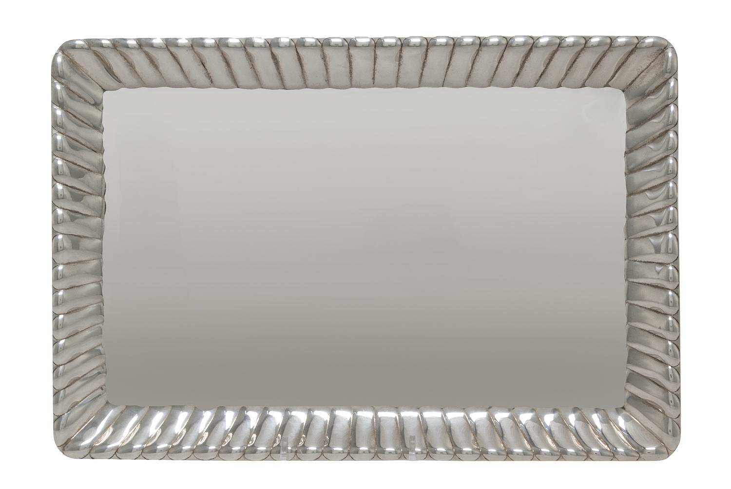 An American Silver Tray, Reed & Barton, Taunton, MA, 1941, of rectangular form, having a lobed border.