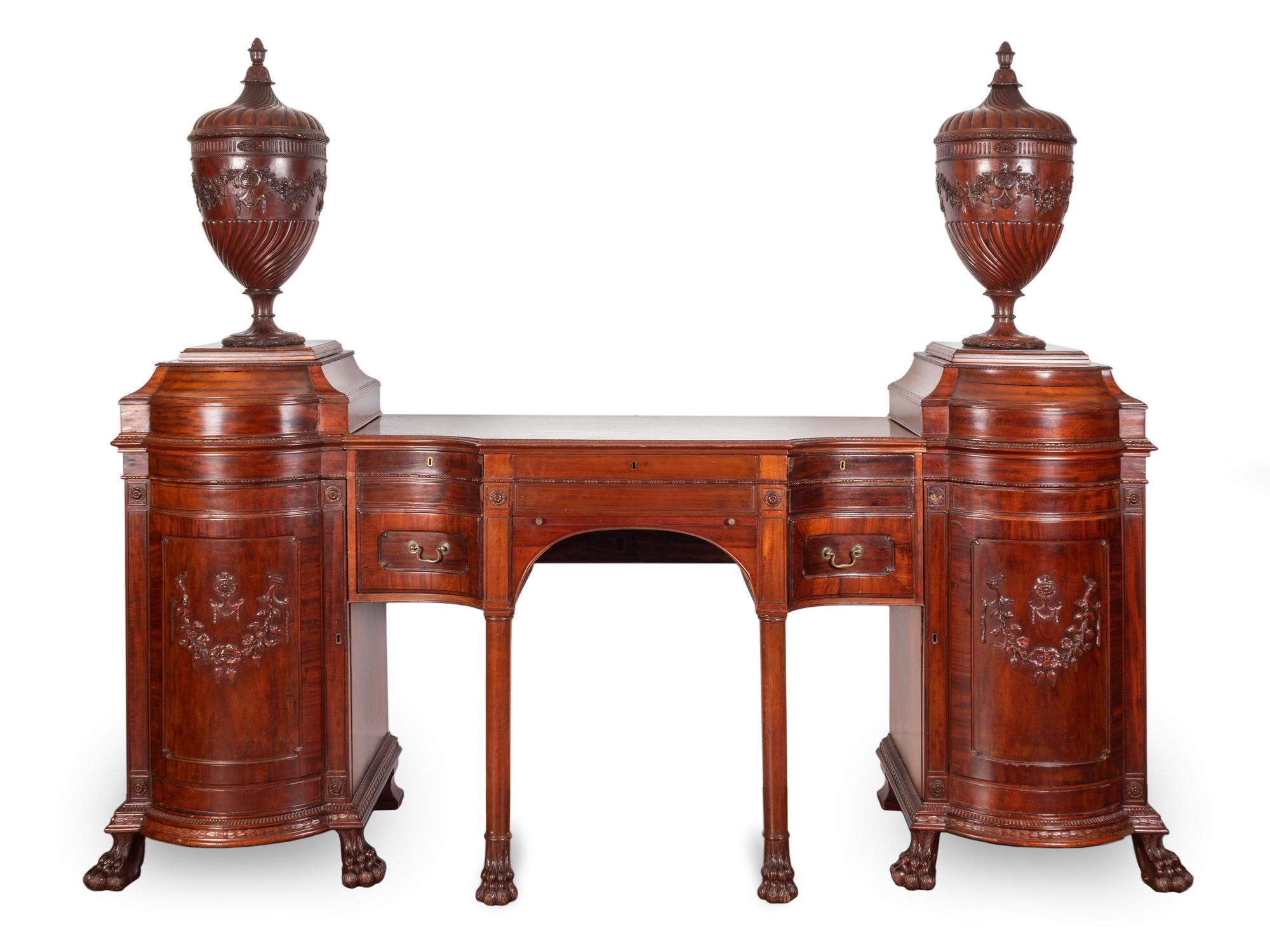 A George III Style Mahogany Sideboard — CIRCA 1900