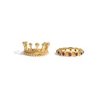COLLECTION OF YELLOW GOLD RINGS