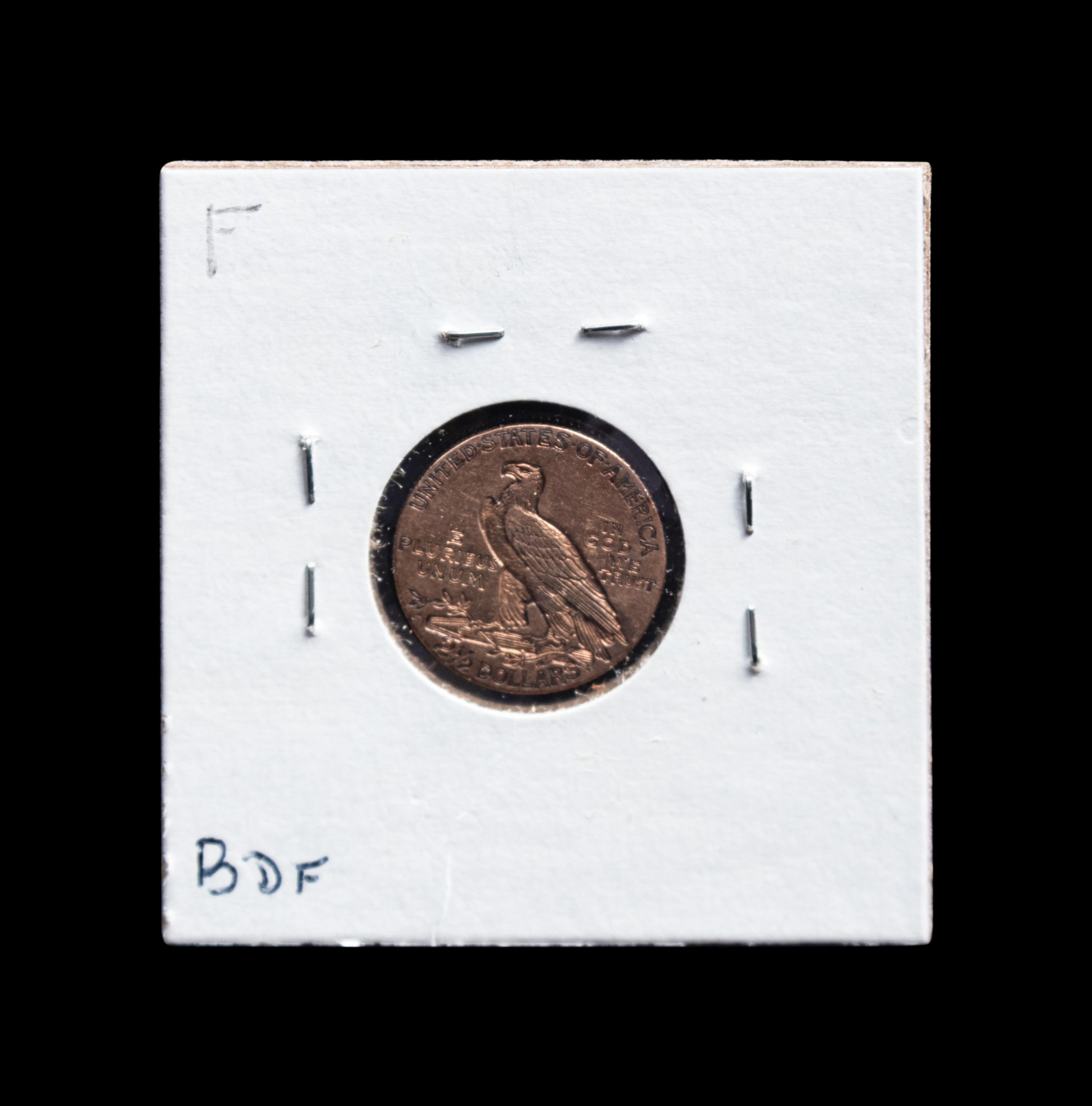 A 1914-D Indian Head $2.50 Gold Coin