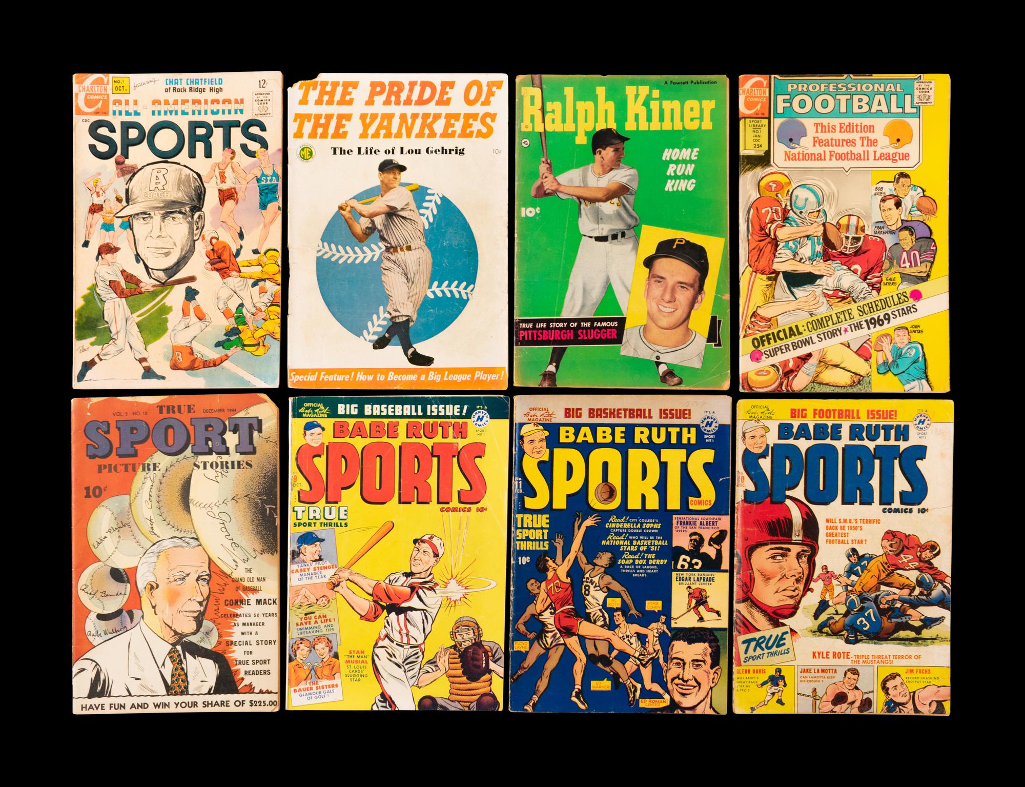 A Collection of 26 Sports-Related Comic Books,