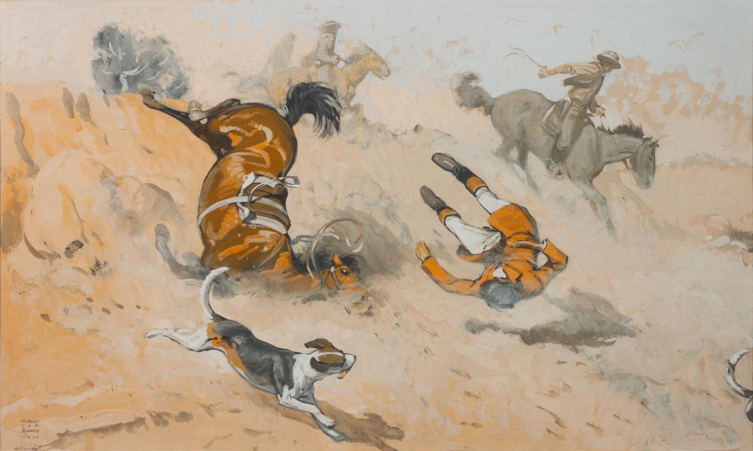 English Saddle Spill