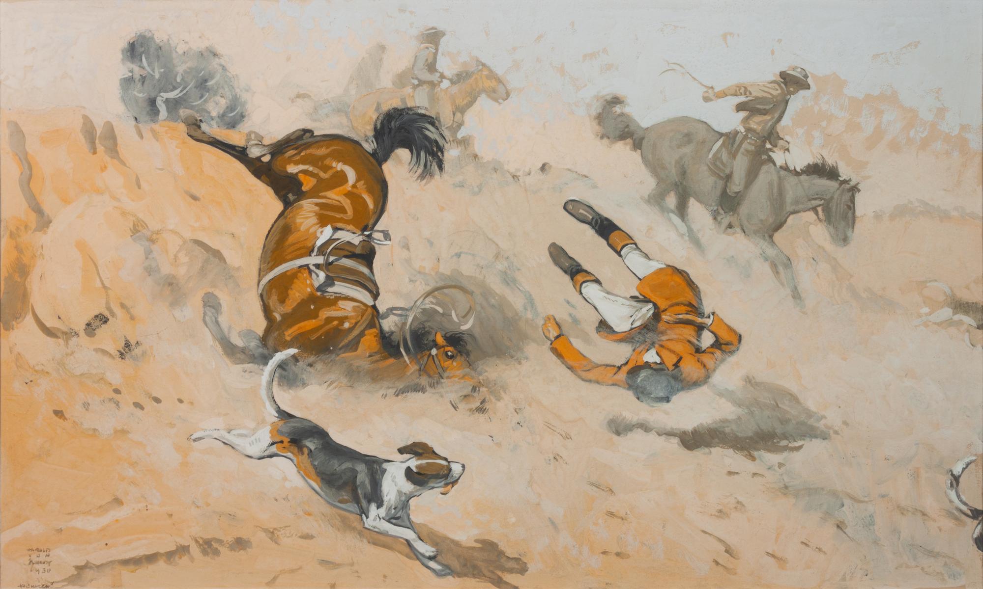 English Saddle Spill