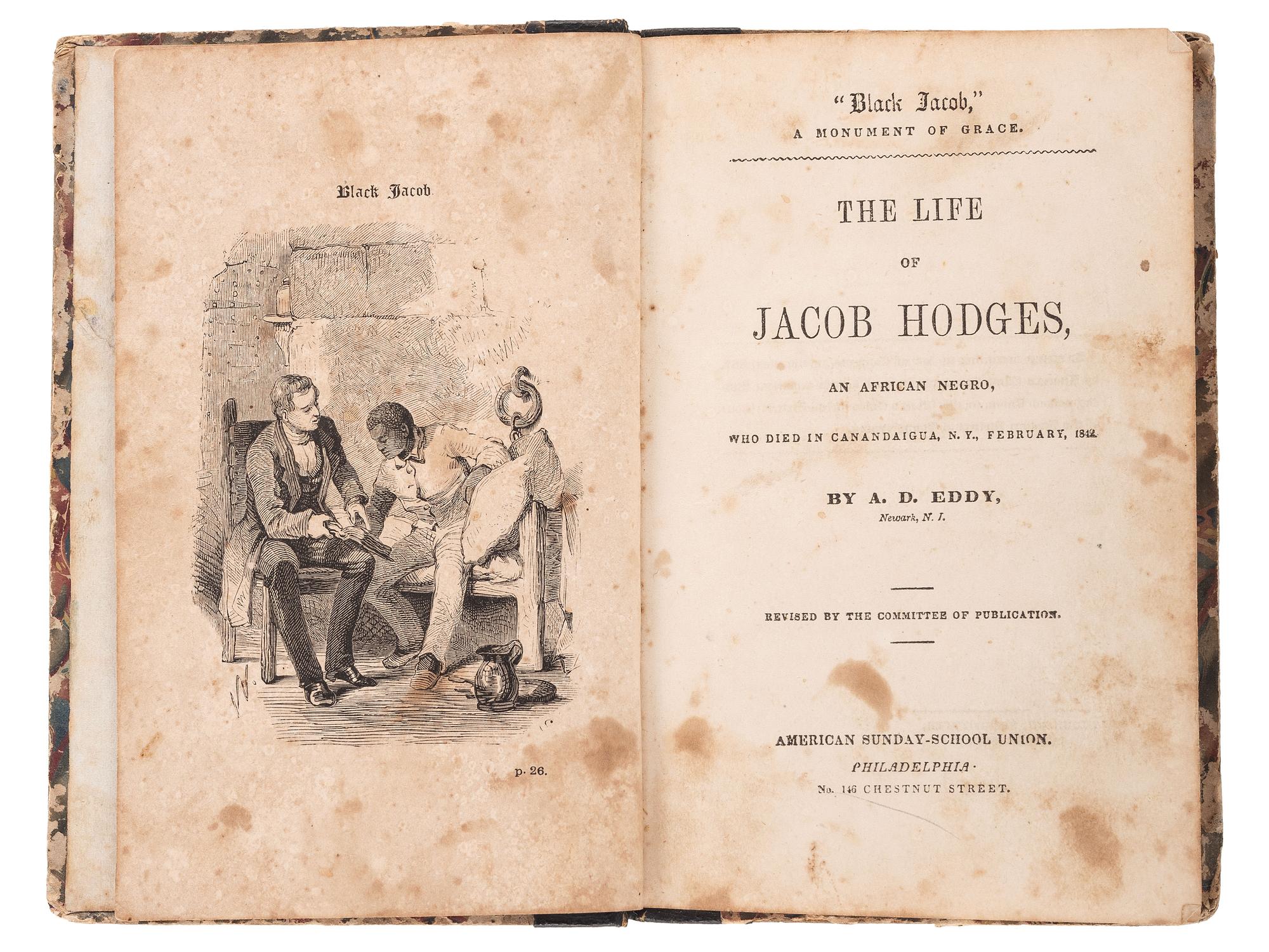 [LITERATURE]. A group of pre-Civil War and Reconstruction Era books with African American protagonists, comprising: