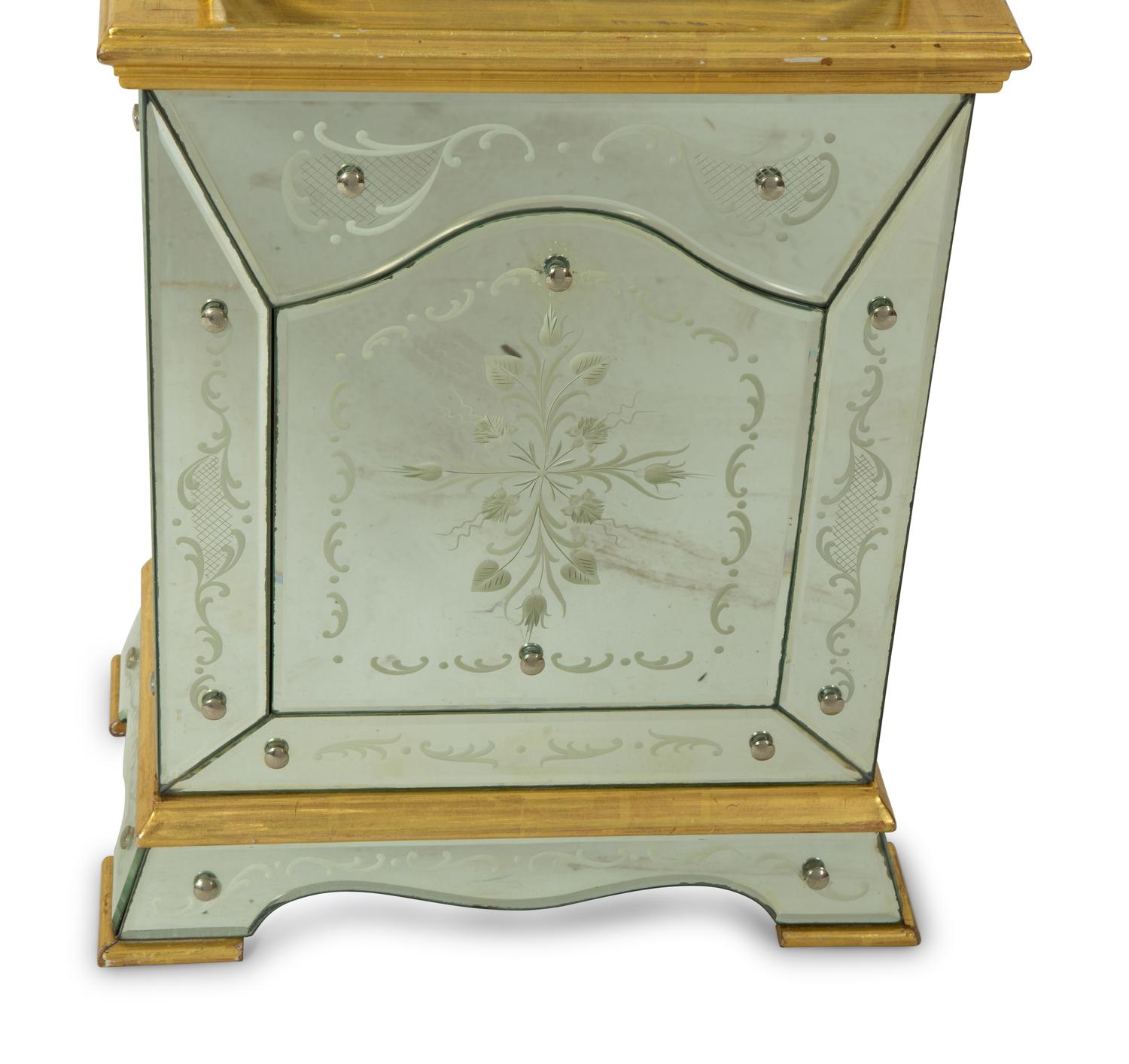 A Venetian Style Tall Case Clock — 20TH CENTURY