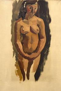 Roger de la Fresnaye (French, 1885-1925) - Nu Debout