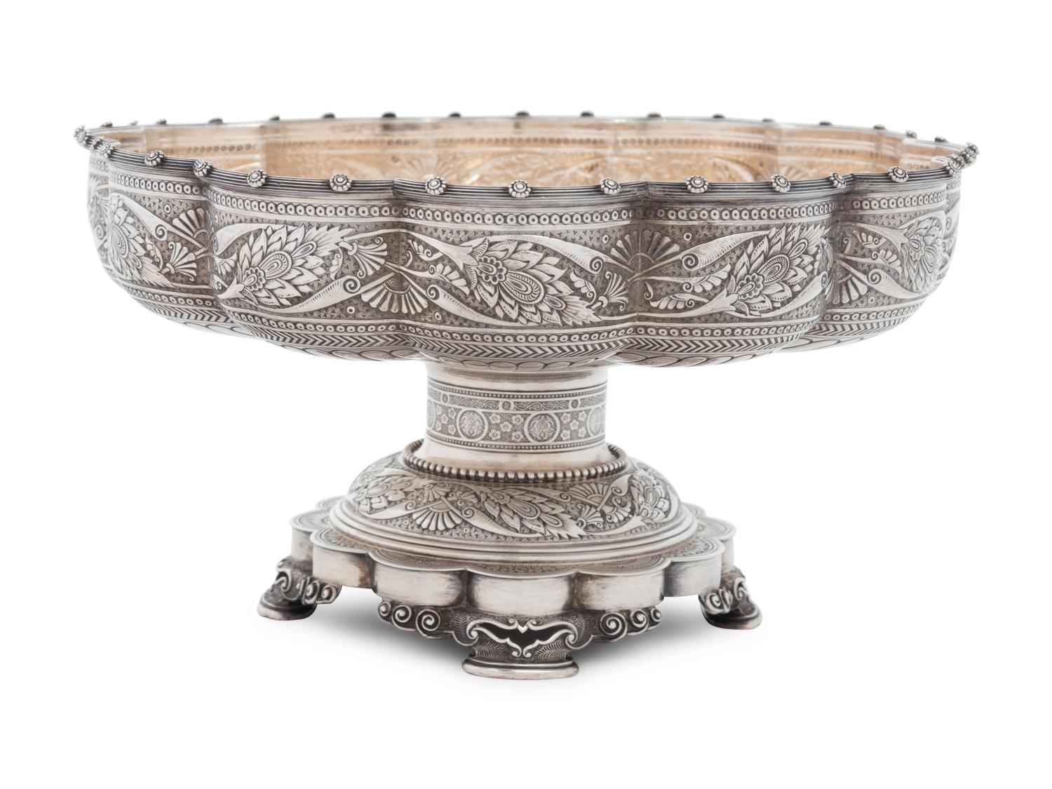 A Custom Ordered Tiffany and Co. Silver Centerpiece Bowl