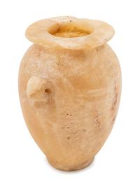 An Egyptian Alabaster Jar